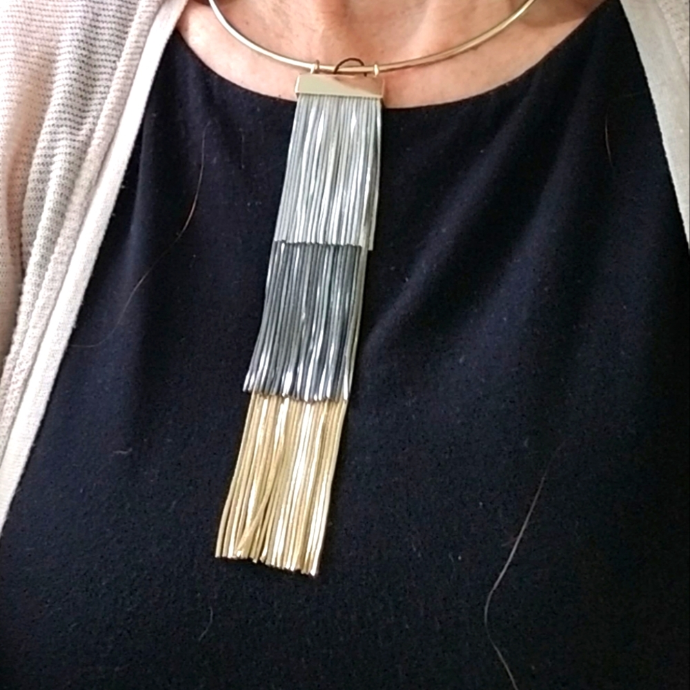 White House Black Market Statement Necklace